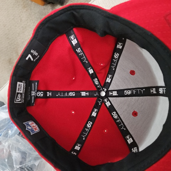 Red San Francisco 49ers Embroidered Cap. New Without Tags. - Picture 5 of 6